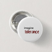 stellen Sie sich, Toleranz vor Button (Vorne & Hinten)