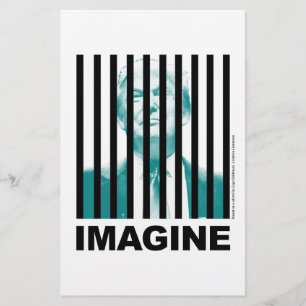 Stellen Sie sich Trump Behind Bars vor Briefpapier