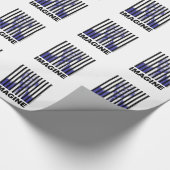 Stellen Sie sich Trump Behind Bars vor Geschenkpapier (Ecke)