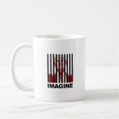 Stellen Sie sich Trump Behind Bars vor Kaffeetasse (Links)