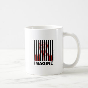 Stellen Sie sich Trump Behind Bars vor Kaffeetasse