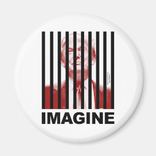 Stellen Sie sich Trump Behind Bars vor Magnet
