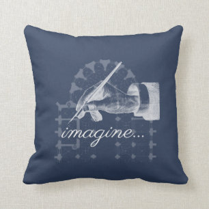 Stellen Sie sich Vintages Kissen