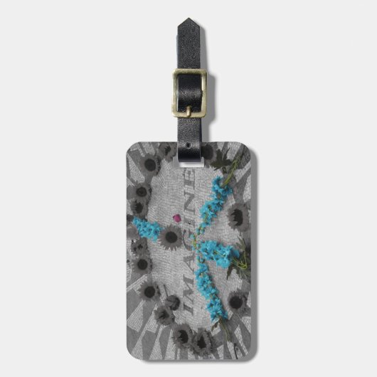 Stellen Sie sich vor Gepäckanhänger (Vorderseite vertikal)