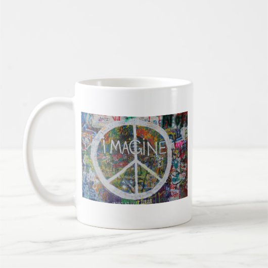 Stellen Sie sich vor Kaffeetasse (Links)