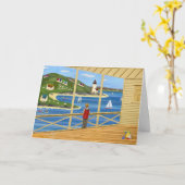 Stellen Sie sich vor Karte (Gelbe Blume)