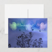 Stellen Sie sich vor! Postkarte (Vorne/Hinten)