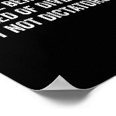 Stellen Sie sich vor, Sie hätten Angst vor Diversi Poster (Ecke)