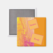 Stellen Sie sich vor, Sie träumen ein Motivierend  Magnet (Vorderseite/Rückseite)