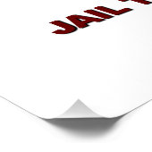 Stellen Sie sich vor, Sie würden eingesperrt, kein Poster (Ecke)