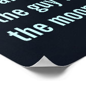 Stellen Sie sicher, dass Sie Ihre Ziele sehr hoch  Poster (Ecke)