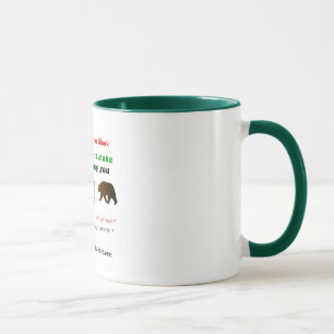 stellen Sie sie - Tasse her