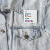 Stellen Sie Stolz den Prioritäts-Knopf her Button (Beispiel)