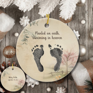 Stellen Sie Vintagen Speicher für Ihr Baby bereit Keramik Ornament