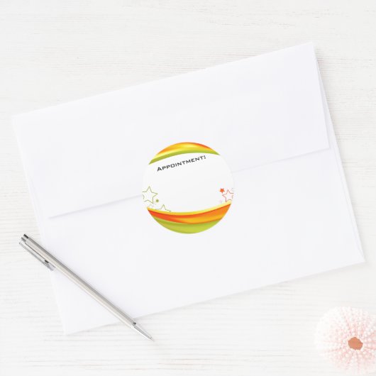 Stellenanzeige Runder Aufkleber (Umschlag)