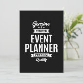 Stellenausschreibung für Veranstaltungen Dankeskarte (Stehend Vorderseite)