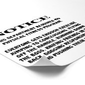 Stellenausschreibung Poster (Ecke)