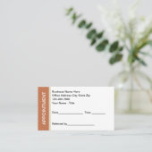 Stellenausschreibungen Europäische Farben Terminkarte (Stehend Vorderseite)