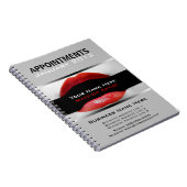 Stellenbeschreibung für Make-up Artists Notizblock (Rechte Seite)