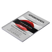 Stellenbeschreibung für Make-up Artists Notizblock (Linke Seite)