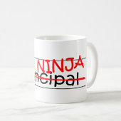 Stellenbezeichnung Ninja - Direktion Kaffeetasse (VorderseiteRechts)