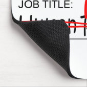 Stellenbezeichnung Ninja - Stunde Mousepad (Ecke)