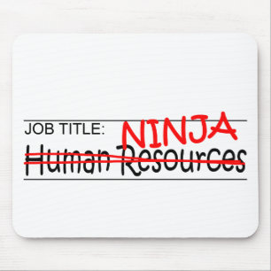 Stellenbezeichnung Ninja - Stunde Mousepad