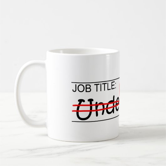 Stellenbezeichnung Ninja - Versicherer Kaffeetasse (Links)