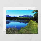 Stellenbosch "Die Weinberge" JTG Art Postkarte (Vorne/Hinten)