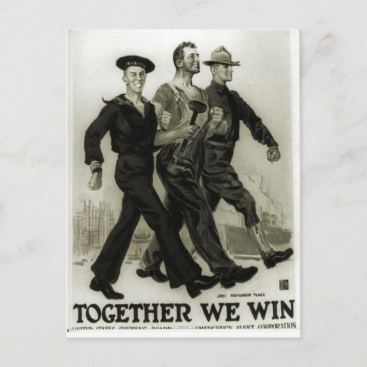 Stellenplan 1915 postkarte (Vorderseite)