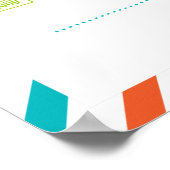 Stellenplan für Klassenräume - Eulen Poster (Ecke)