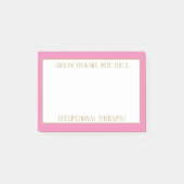 Stellentherapeut Post es notiert Post-it Klebezettel (Vorderseite)