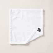 Steller-Jay-Handtuch Badhandtuch Set (Waschlappen)