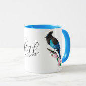 Steller-Jay-Tasse Tasse (VorderseiteRechts)