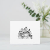 Steller Sea Lion Postkarte (Stehend Vorderseite)