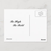 Stellers Eagle Postcard Postkarte (Rückseite)