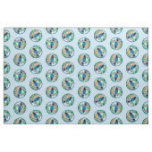 Steller's Jay in Forest Original Foto Stoff (Fat Quarter (45,7 x 55,9 cm))