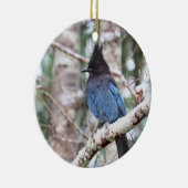 Stellers Jay Keramikornament (Rechts)