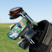 Steller's Jay - Original Foto Golf Headcover (In Situ)