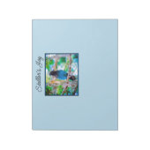 Steller's Jay - Original Foto Notizblock (Rotiert)