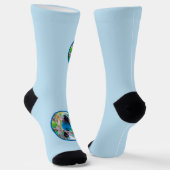 Steller's Jay - Original Foto Socken (Gewinkelt)