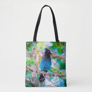 Steller's Jay - Original Foto Tasche