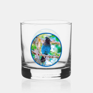 Steller's Jay - Original Foto Whiskyglas