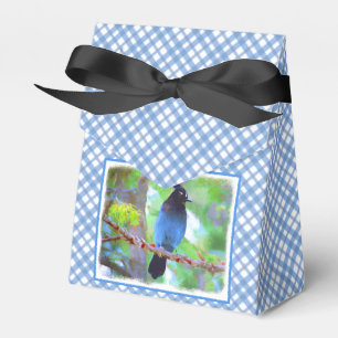 Steller's Jay Painting - Original Bird Art Geschenkschachtel