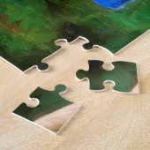 Steller's Jay Painting - Original Bird Art Puzzle (Seite)