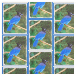 Steller's Jay Painting - Original Bird Art Stoff