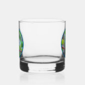 Steller's Jay Painting - Original Wild Bird Art Whiskyglas (Rechts)