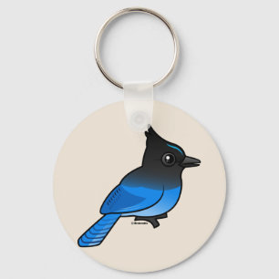 Stellers Jay Schlüsselanhänger
