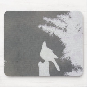 Stellers Jay-Silhouette Mousepad