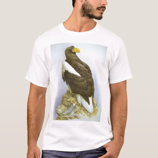Stellers Meer-Eagle, älterer Erwachsener T-Shirt (Vorderseite)